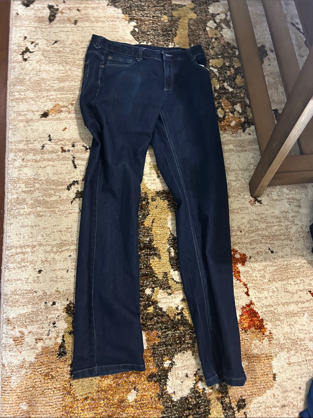 Men  Dark Blue Jeans - Classic Straight Fit